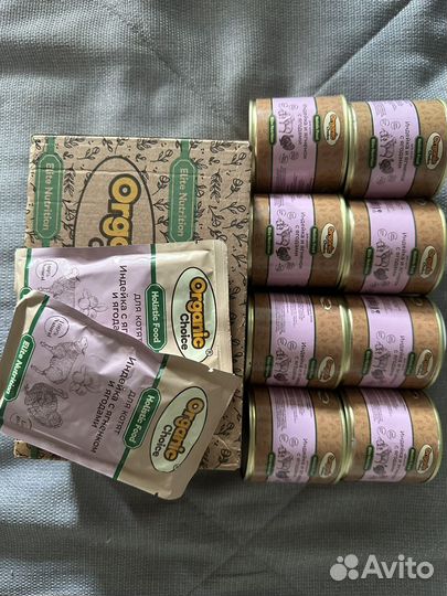 Organic choice для котят индейка и ягненок