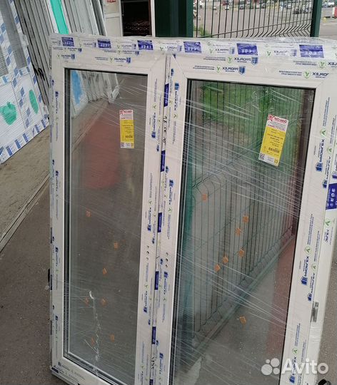 Окна 1300х1400 мм пластиковые