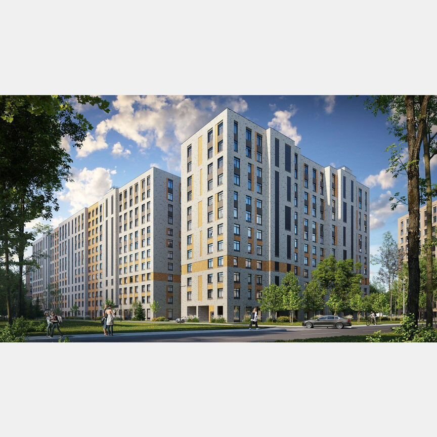 1-к. квартира, 36,3 м², 8/10 эт.