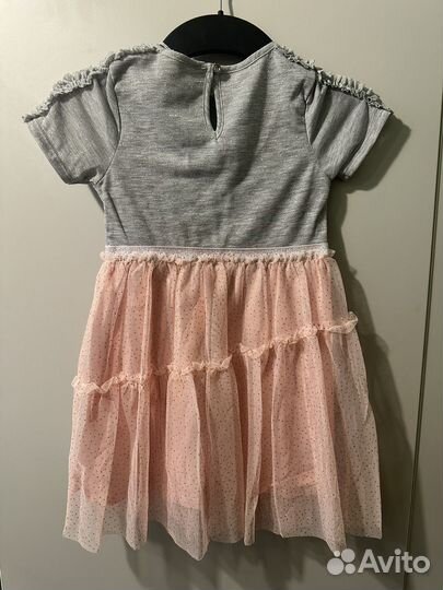 Платье для девочки mothercare розовое 4-5лет