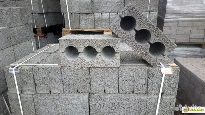 Блок /Полублок муровой, Керамзитоблок, Шлакоблок