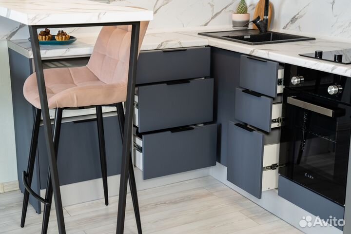 Угловая кухня «A» + духовка в подарок