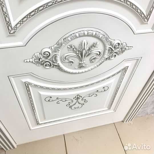 Двери «Изабелла» серебро патина в рассрочку