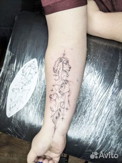 Татуировки на дому