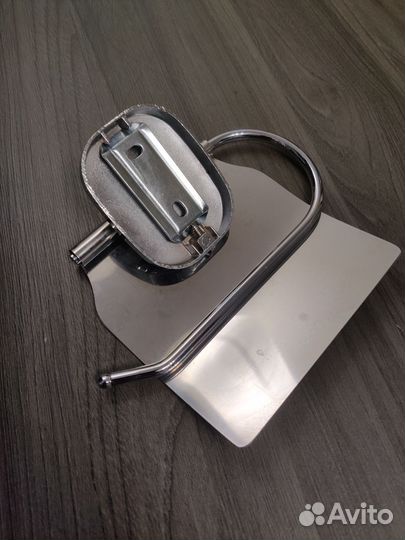 Держатель для туалетной бумаги хромированный