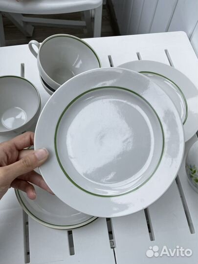 Винтаж Дулёво Набор столовой посуды (сервиз)