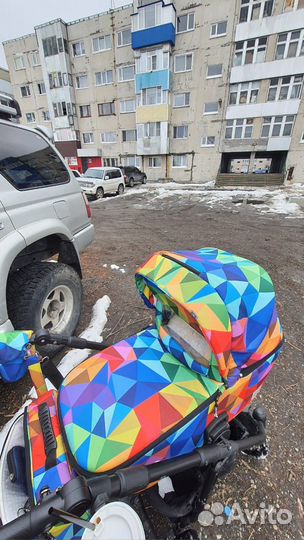 Коляска 2 в 1 adamex