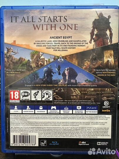 Assassins creed origins ps4 cusa 08393
