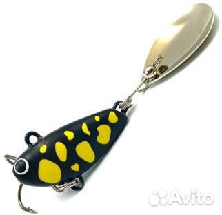 Тейл-спиннер bullet 25g* black salamander