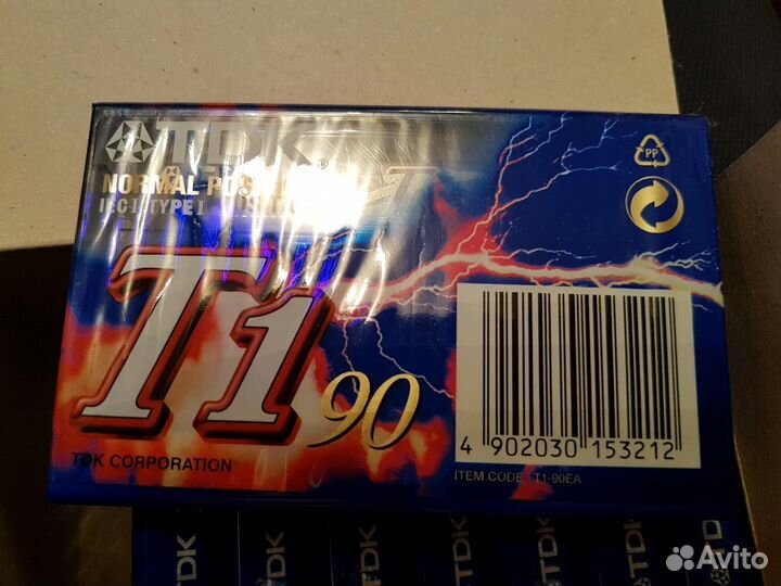 Аудиокассеты TDK T1 90 новые