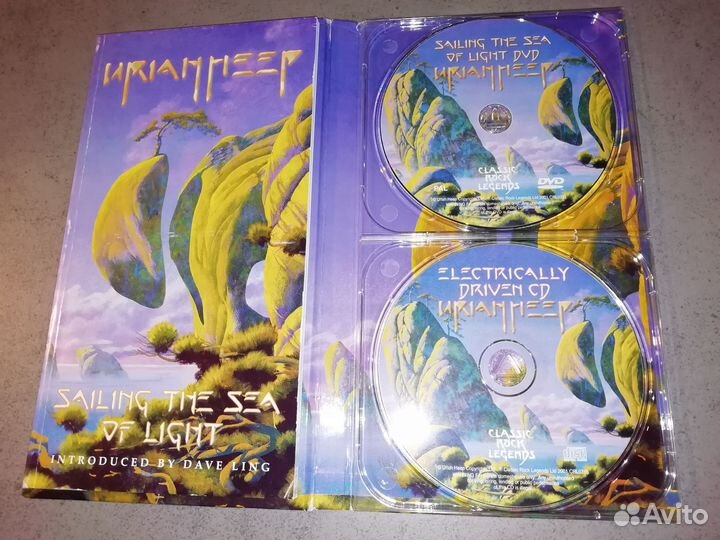 Uriah Heep - Sailing The Sea Of Light - Ltd CD DVD