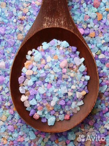 Морская соль для ванны с шиммером