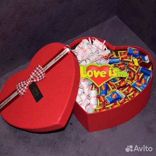 Коробка с признаниями в любви / 100 причин любви