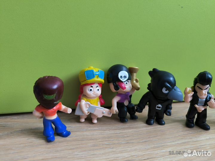 Набор человечков из игры Бравл старс, игрушки