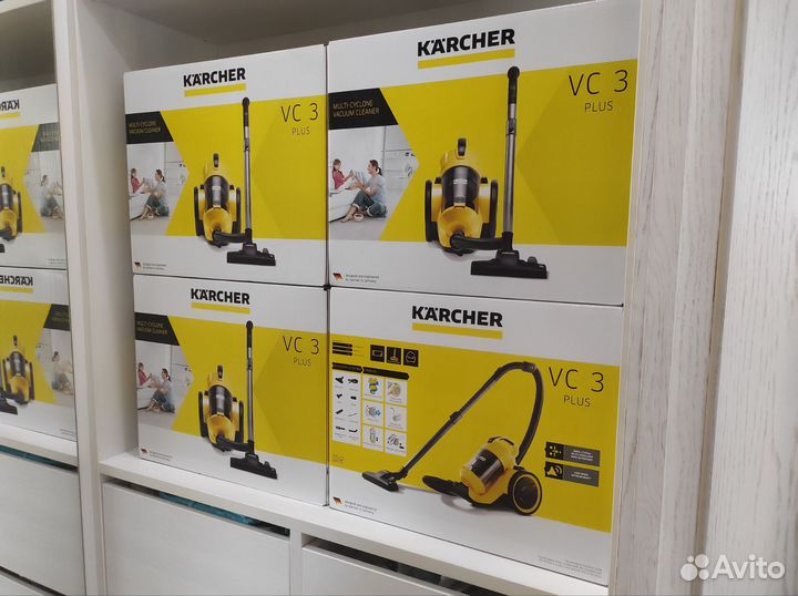 Пылесос Karcher VC 3 Plus 1100 Вт новый
