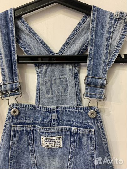 Винтажный джинсовый комбинезон Levi’s