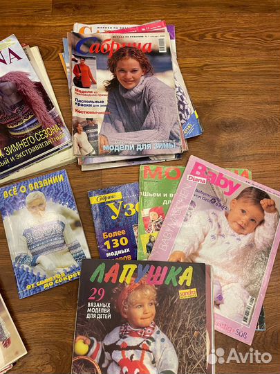 Журналы по вязанию + для детей