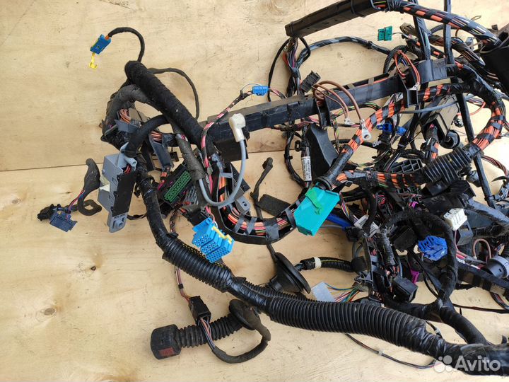 Вся салонная проводка на Opel Meriva A