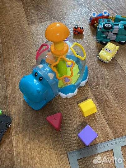 Игрушка бегемот сортер