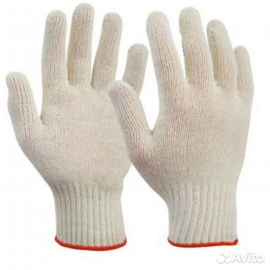Х/б рабочие перчатки