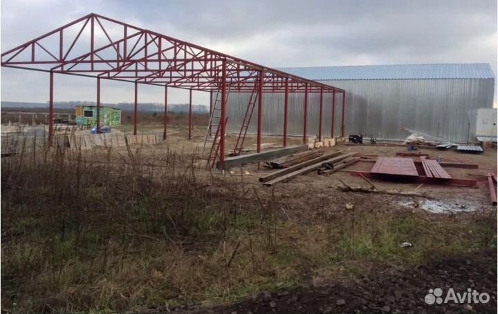 Ангар Быстровозводимые Здания G8P214