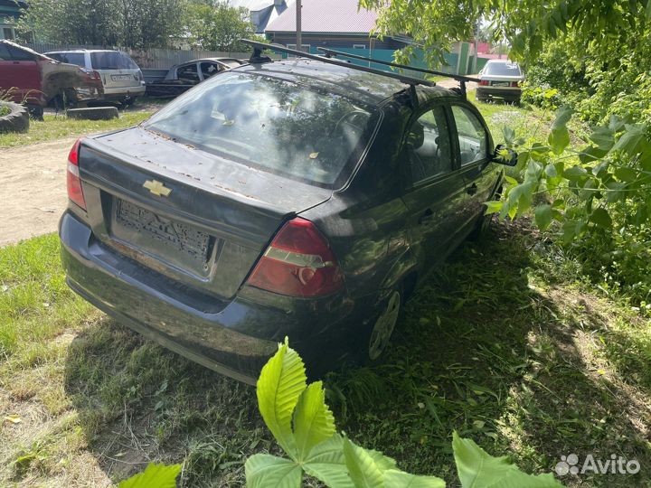 Chevrolet aveo T250 в разборе 1.2 МКПП