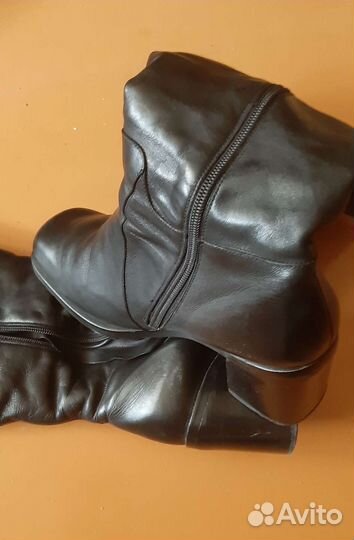 Сапоги - ботфорты.зима