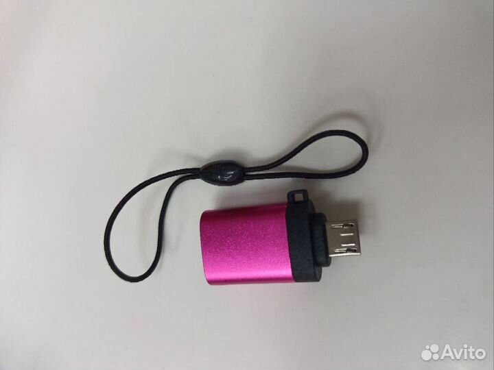 Адаптер Micro-USB to USB-A OTG переходник microusb