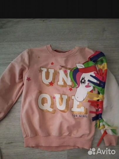 Вещи пакетом на девочку 134 140