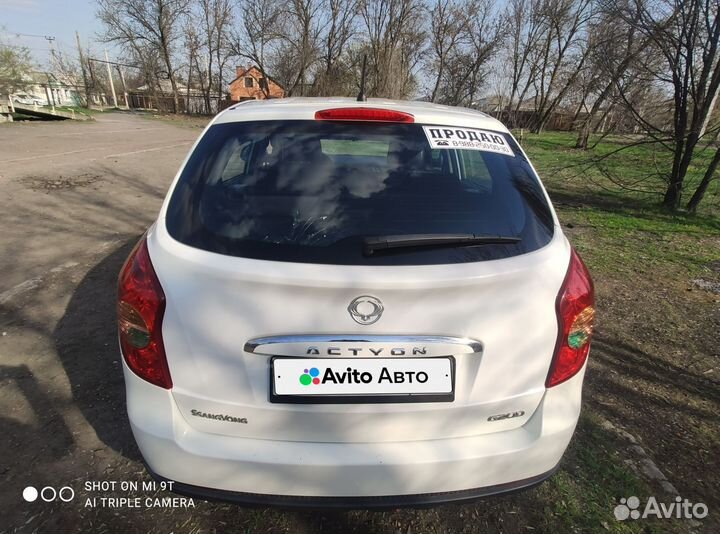 SsangYong Actyon 2.0 AT, 2013, 228 000 км