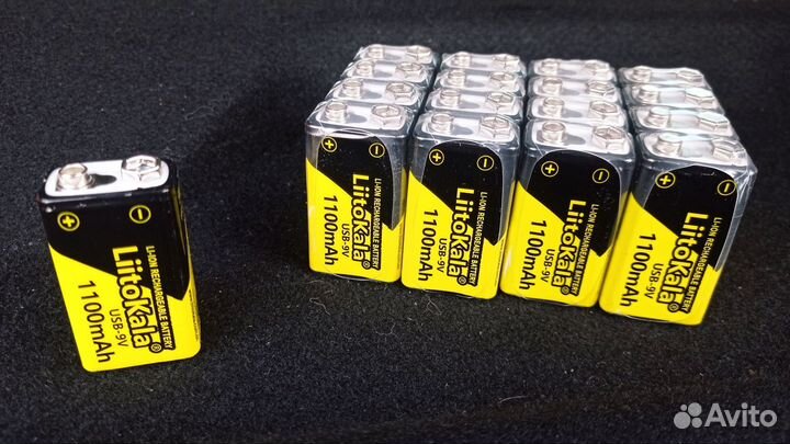 Аккумулятор 9v перезаряжаемый