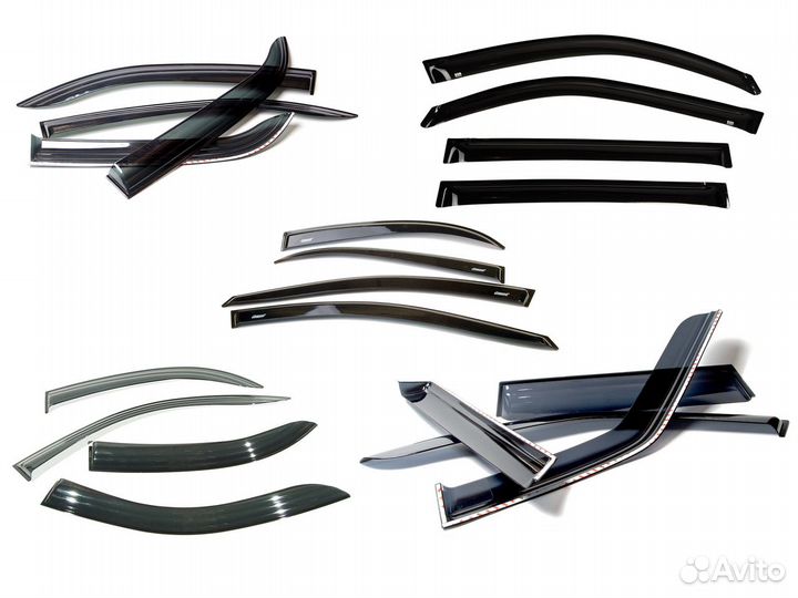 Ветровик накладной skyway Toyota Auris (E180) 2012