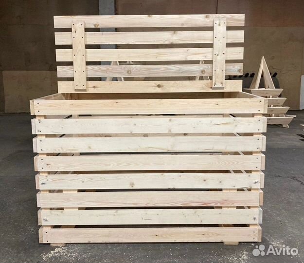 Компостер садовый деревянный