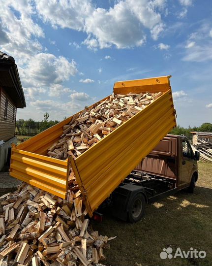 Дрова березовые колотые