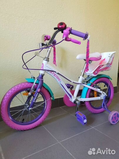 Новый детский велосипед