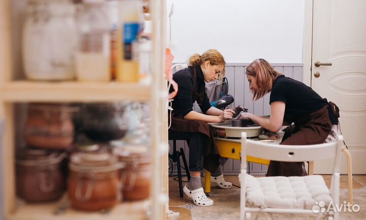 Мастер-классы по керамике, коворкинг