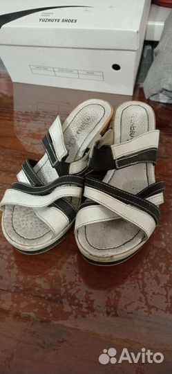 Сабо кожа 38р