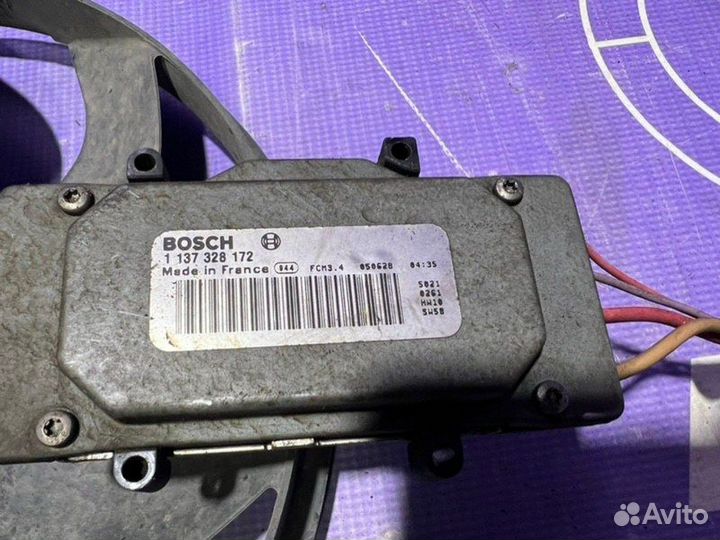 Вентилятор с блоком управления Volkswagen Touareg