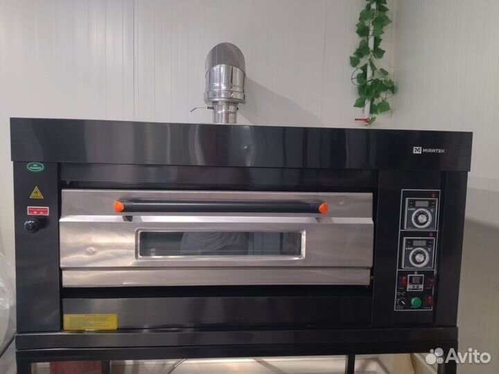 Печь miratek подовая 1 ярусная газовая