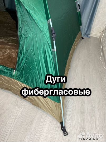 Палатка туристическая 4 местная автомат