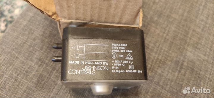 Датчик давления johnson controls P333AB-9202