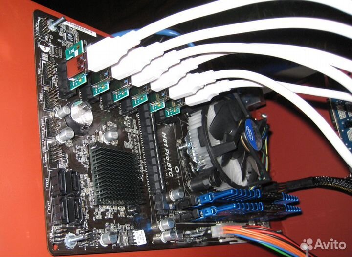 Райзер PCI-Express 1x - 16x riser pci-e