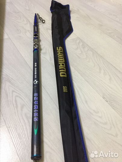 Удочка Shimano (DCG )от 4 м до 6м. тест 10-40 г