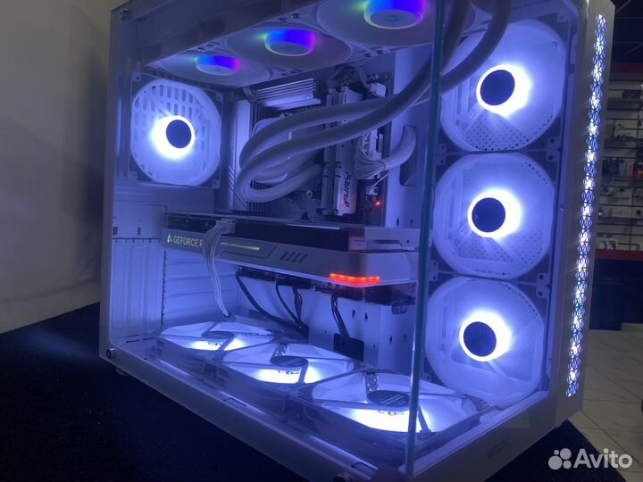 Игровой пк rtx 4060 ti, с водяным охлождением