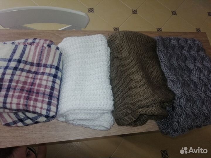 Женские шарфы, снуды