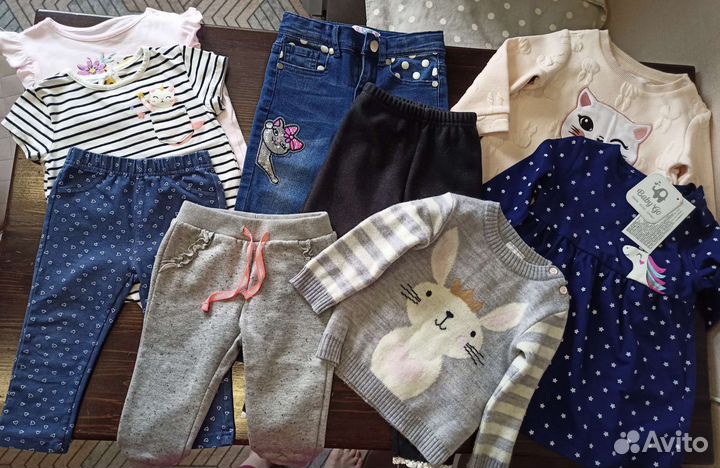 Одежда для девочки пакетом 80 86, 92