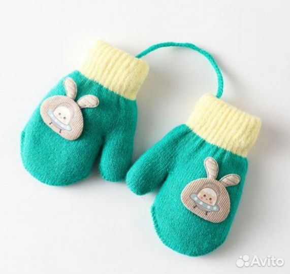 Варежки детские