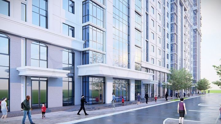 Своб. планировка, 53 м², 19/31 эт.