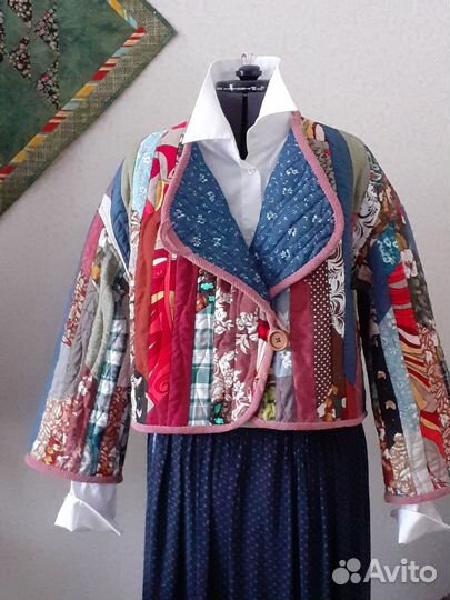 Куртка женская стеганная двусторонняя 46-48