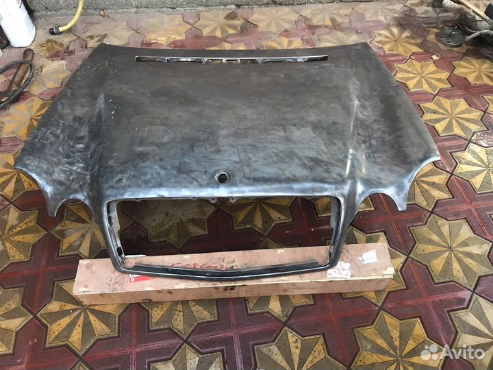 Капот на мерседес 210 до ресталенг